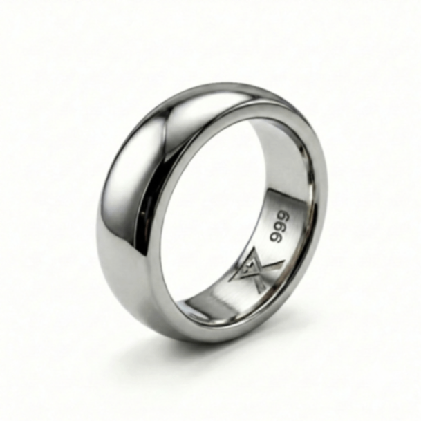  Silver AURERXA Classic Silver Ring - Silver by AURERXA
